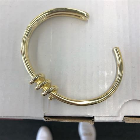 celine barbelé|Barbelé bracelet Celine Gold in Metal .